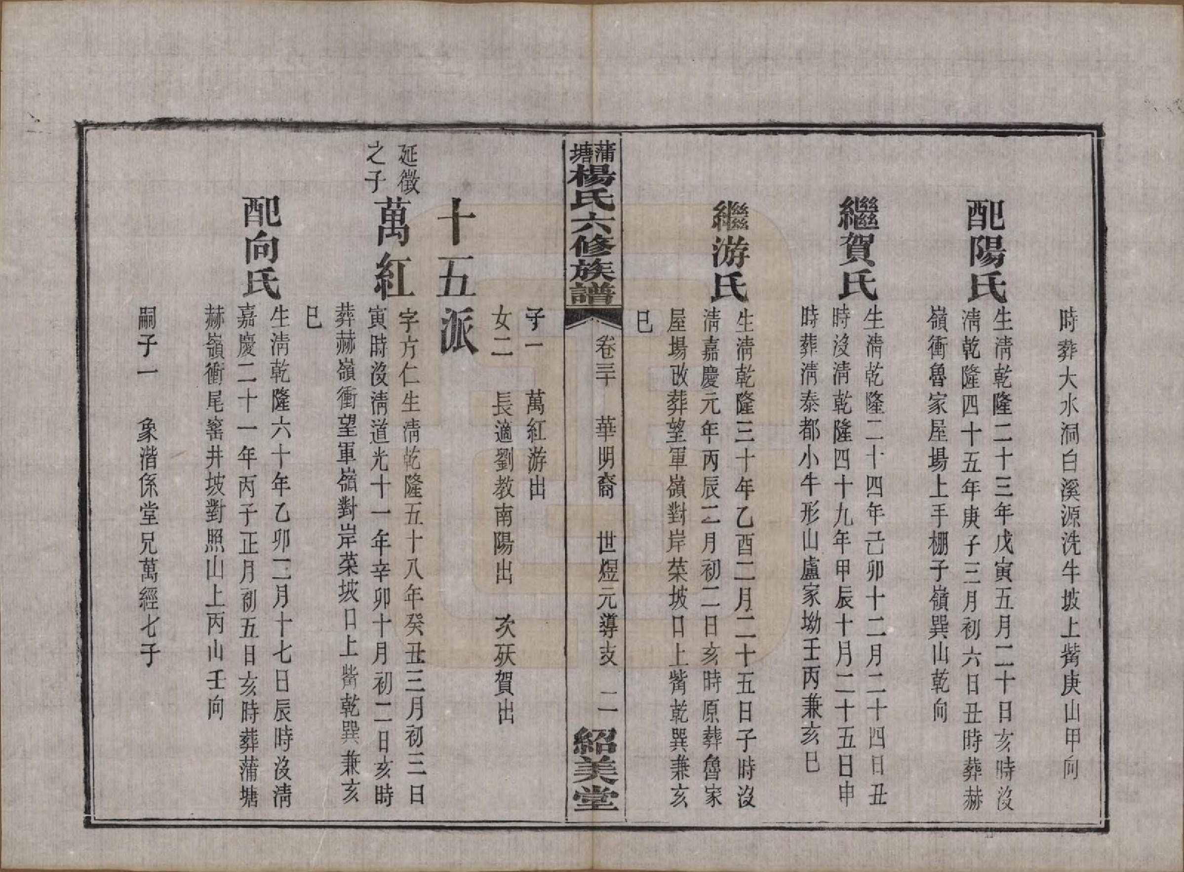 GTJP1941.杨.湖南长沙.蒲塘杨氏六修族谱.民国18年[1929]_030.pdf_第2页