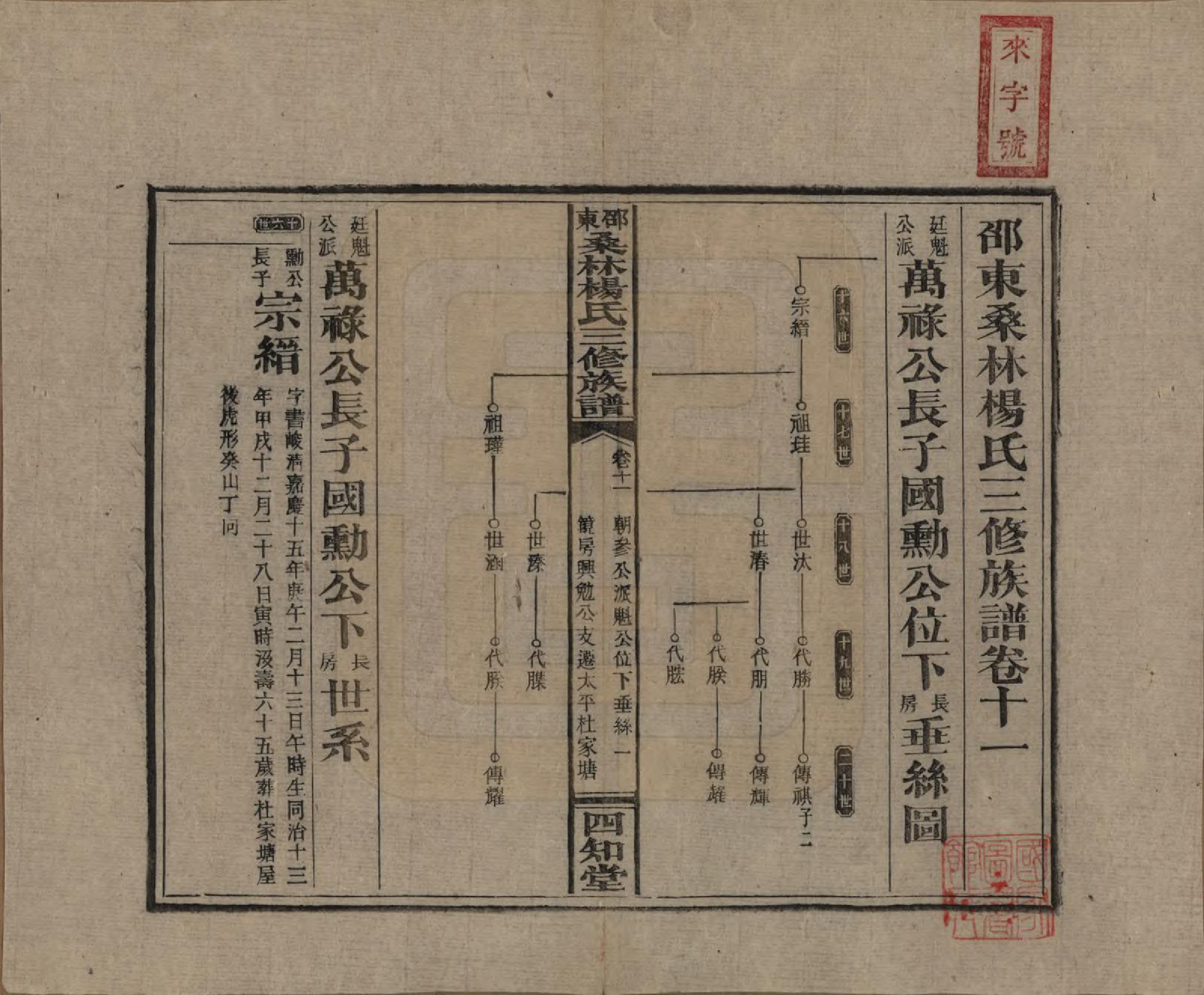 GTJP1943.杨.湖南邵阳.邵东桑林杨氏三修族谱.民国29年[1940]_011.pdf_第1页