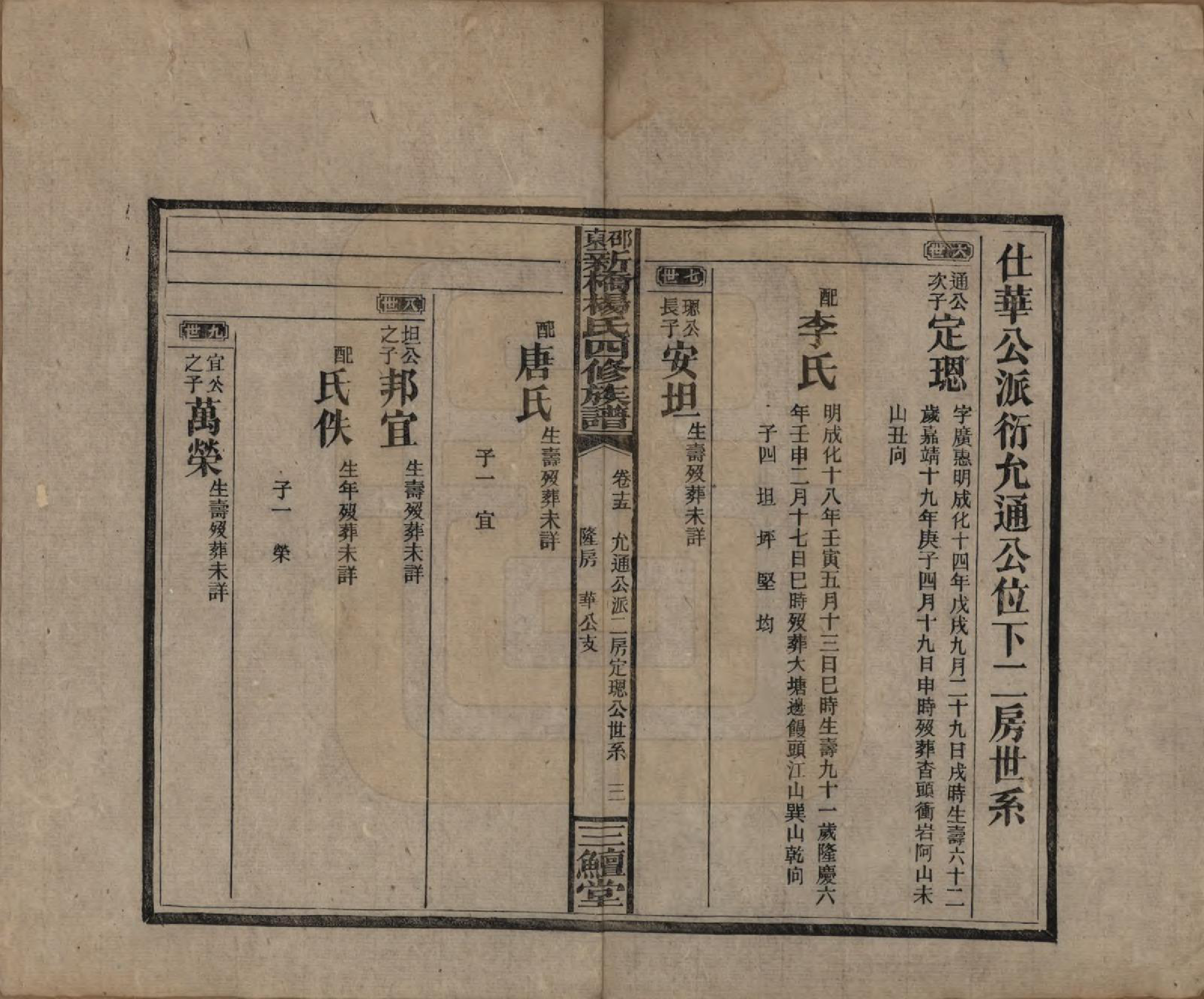 GTJP1945.杨.湖南邵阳.邵东新桥杨氏四修族谱.民国30年[1941]_015.pdf_第3页