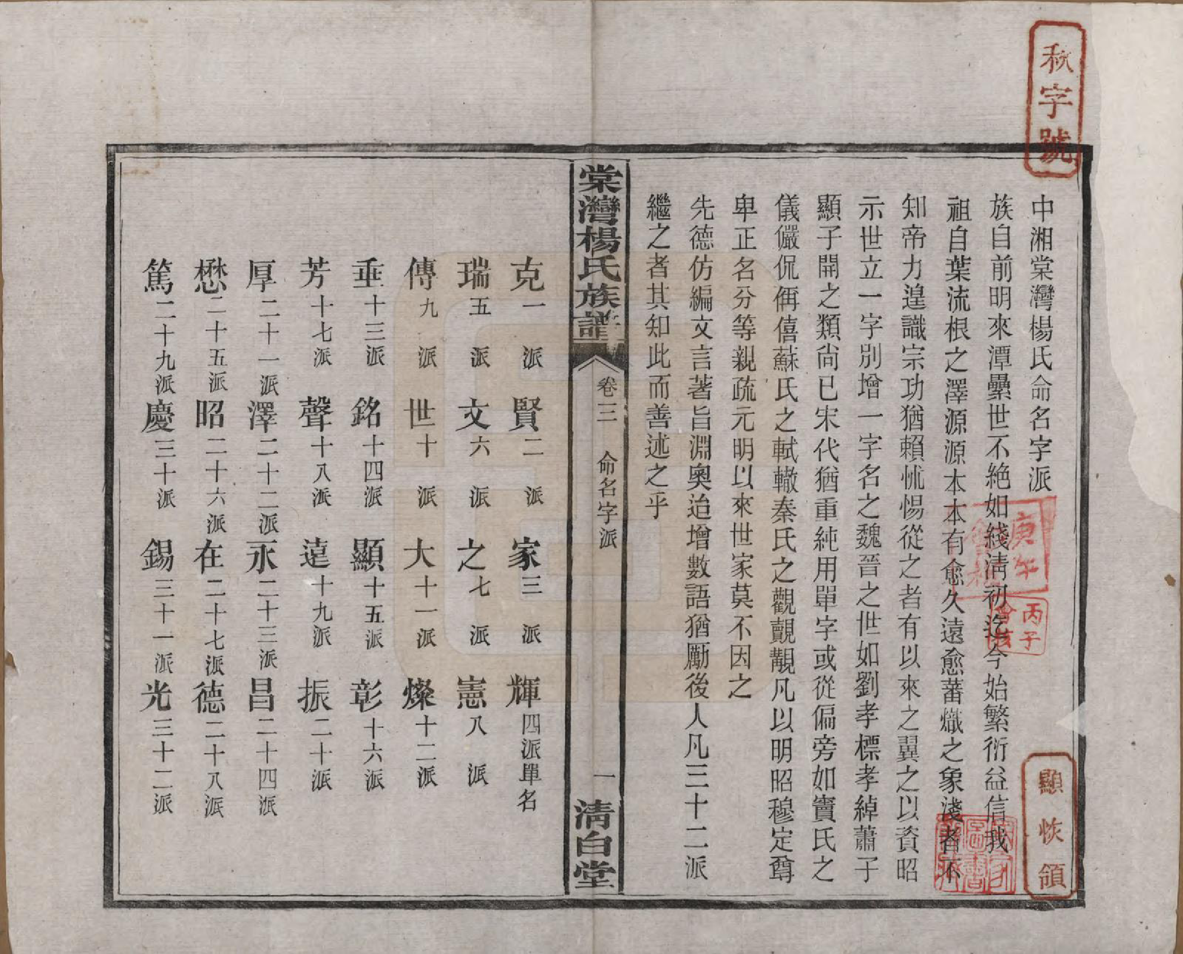 GTJP1973.杨.湖南湘潭.中湘棠湾杨氏六修谱二十卷.民国十五年（1926）_003.pdf_第2页