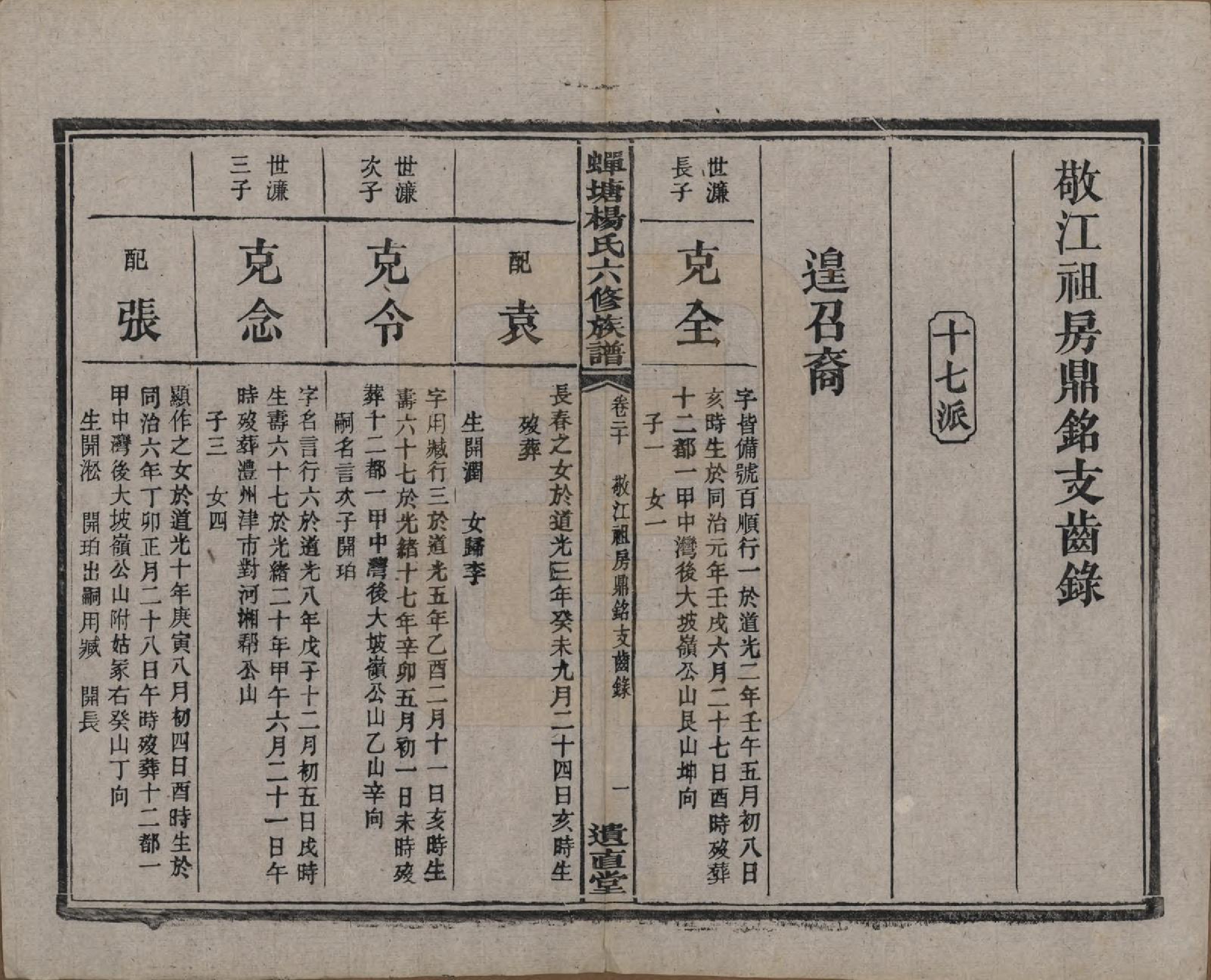 GTJP1979.杨.湖南湘潭.中湘蝉塘杨氏六修族谱三十二卷.清光绪二十七年（1901）_020.pdf_第2页