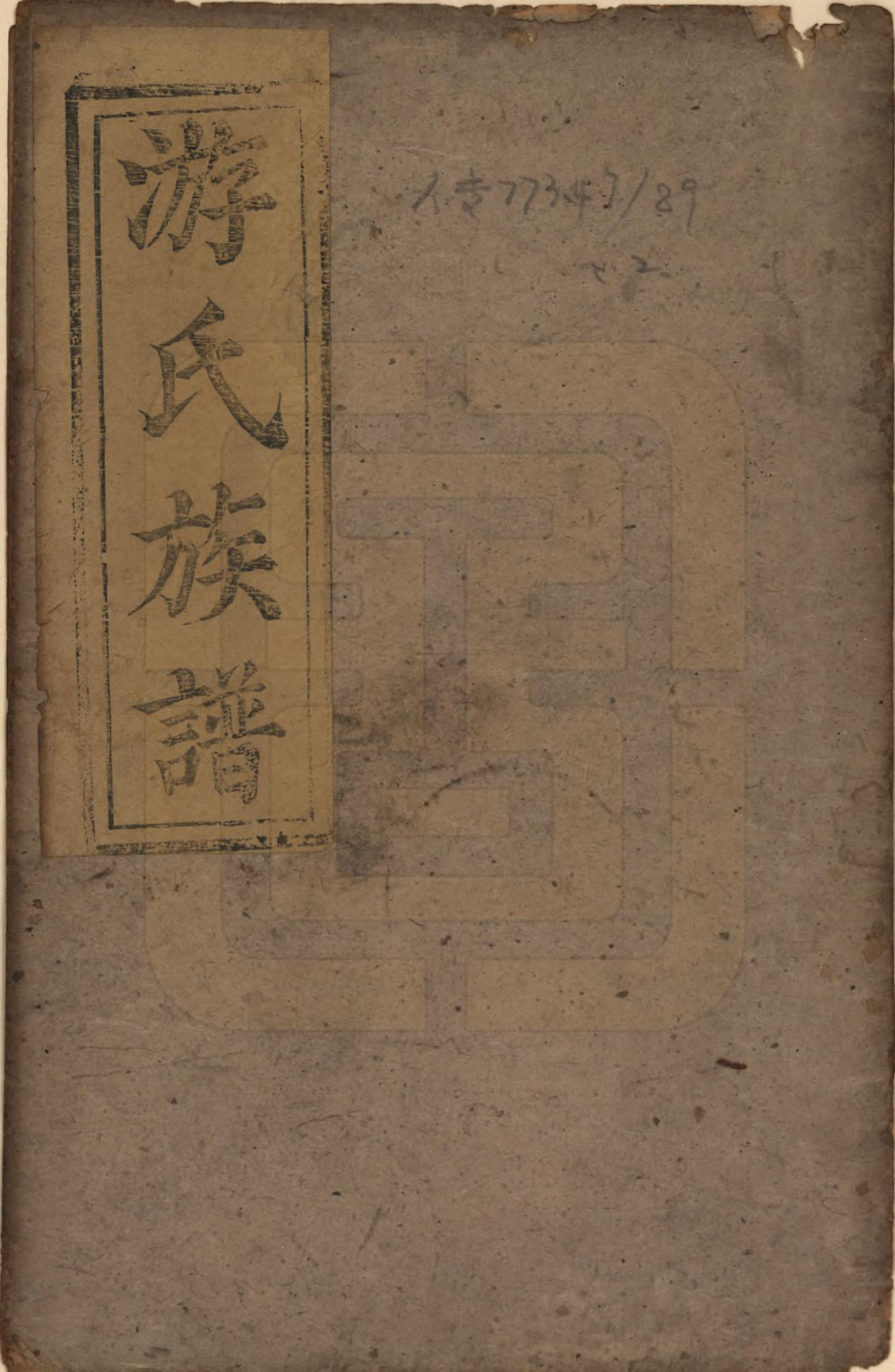 GTJP2027.游.湖南.游氏族谱.清光绪2年[1876]_001.pdf_第1页