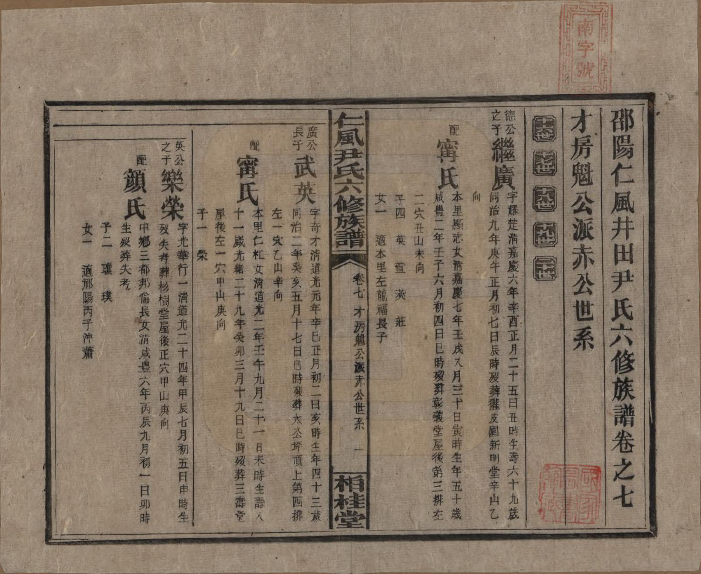 GTJP2015.尹.湖南邵阳.井田尹氏六修族谱.民国35年[1946]_207.pdf_第1页