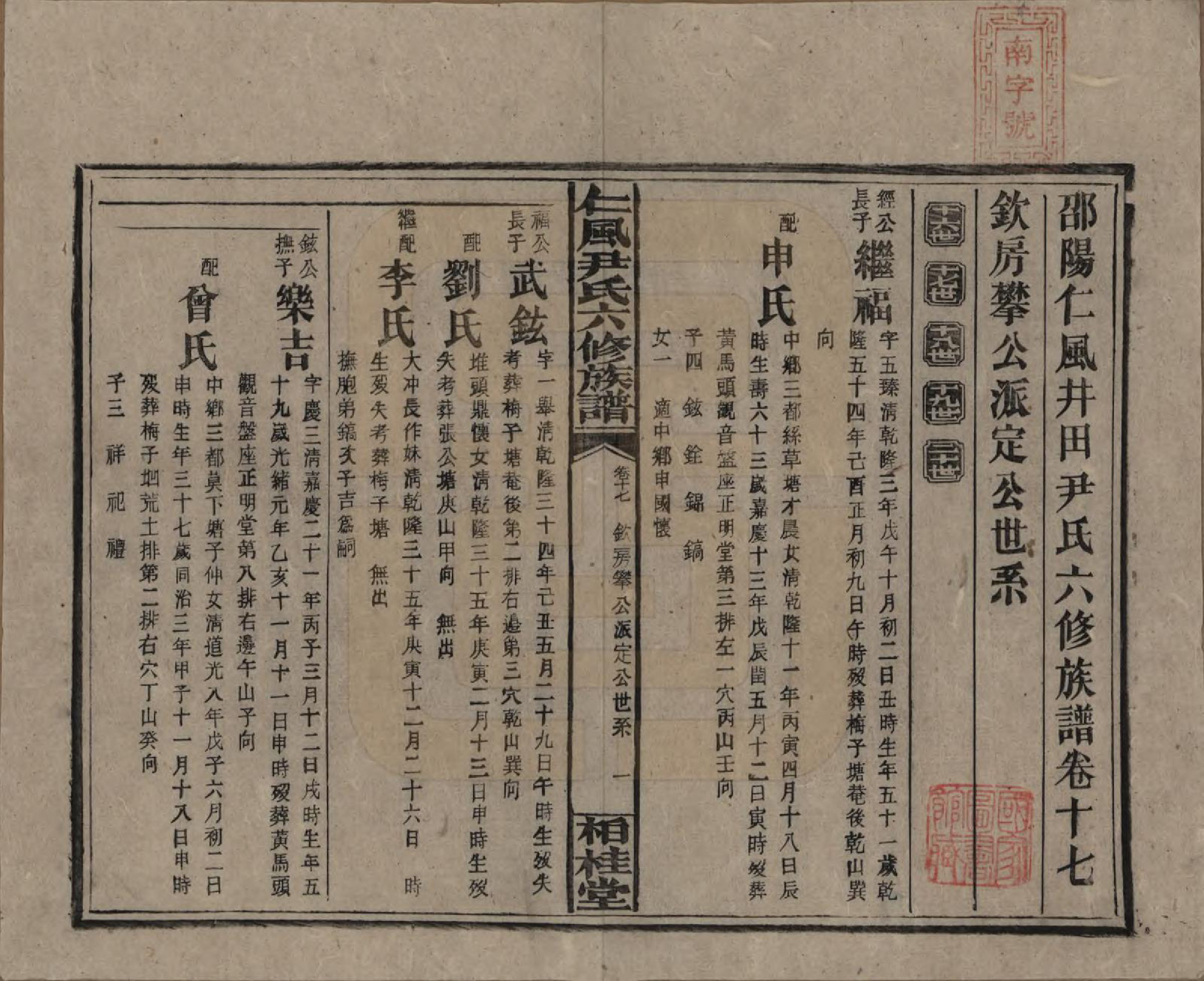 GTJP2015.尹.湖南邵阳.井田尹氏六修族谱.民国35年[1946]_217.pdf_第1页