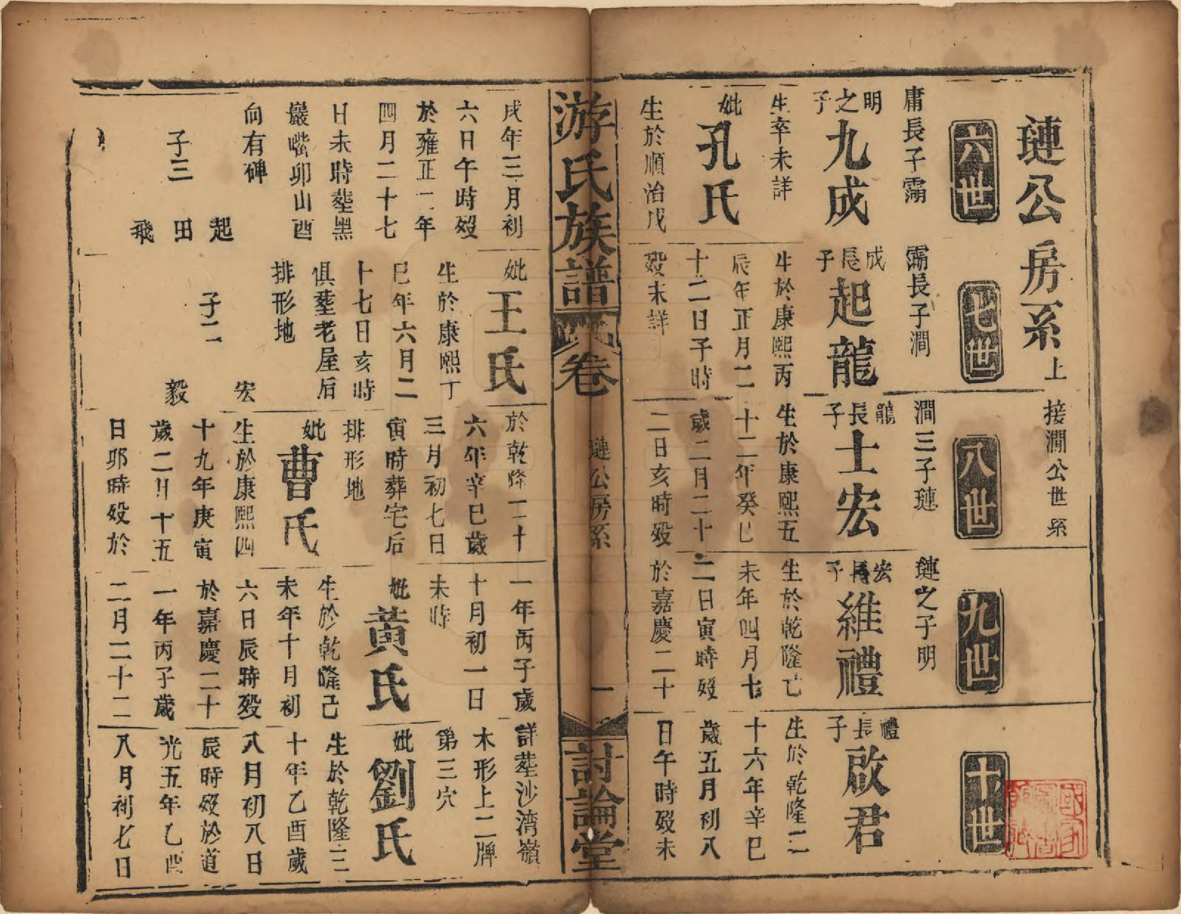 GTJP2027.游.湖南.游氏族谱.清光绪2年[1876]_007.pdf_第1页