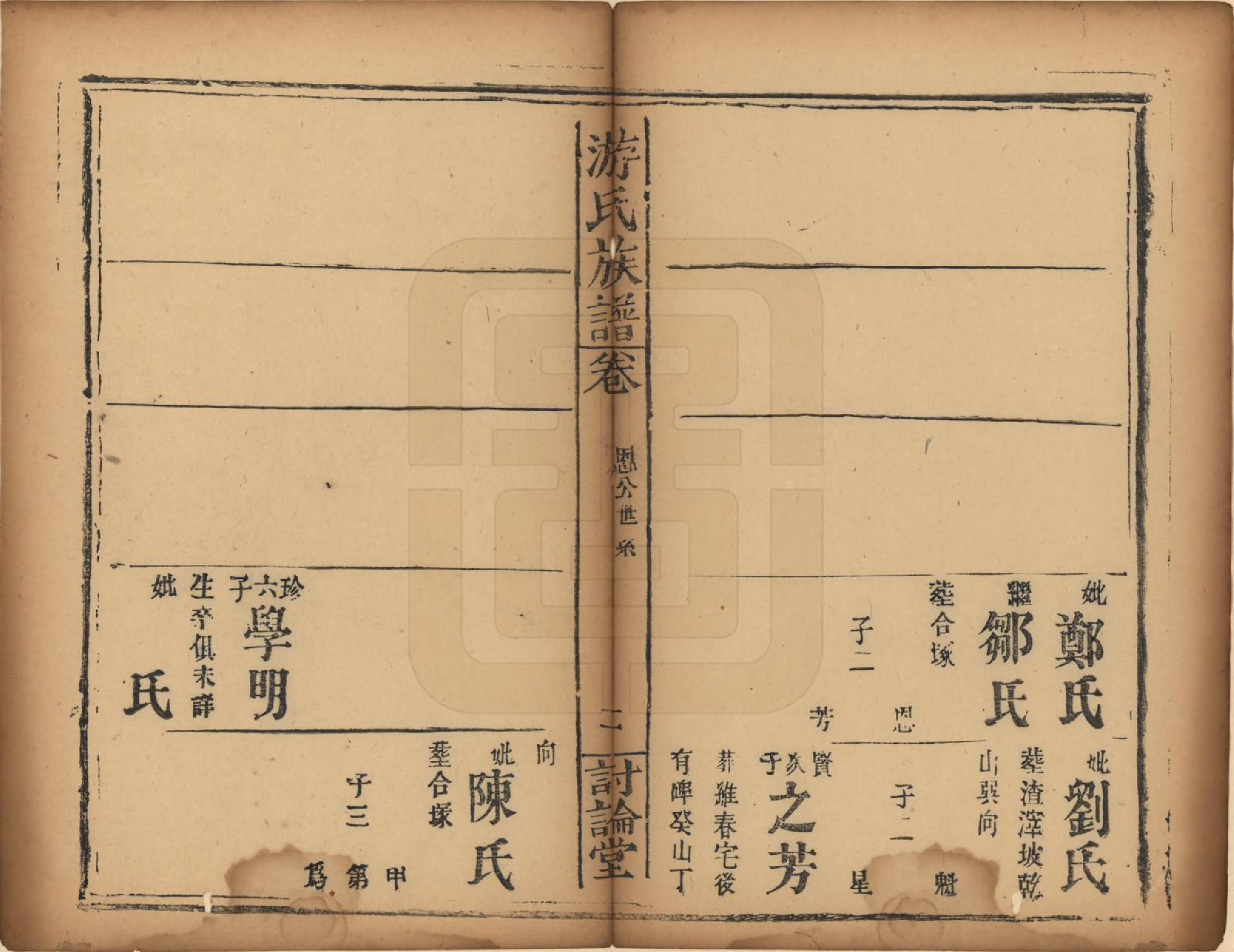 GTJP2027.游.湖南.游氏族谱.清光绪2年[1876]_008.pdf_第2页