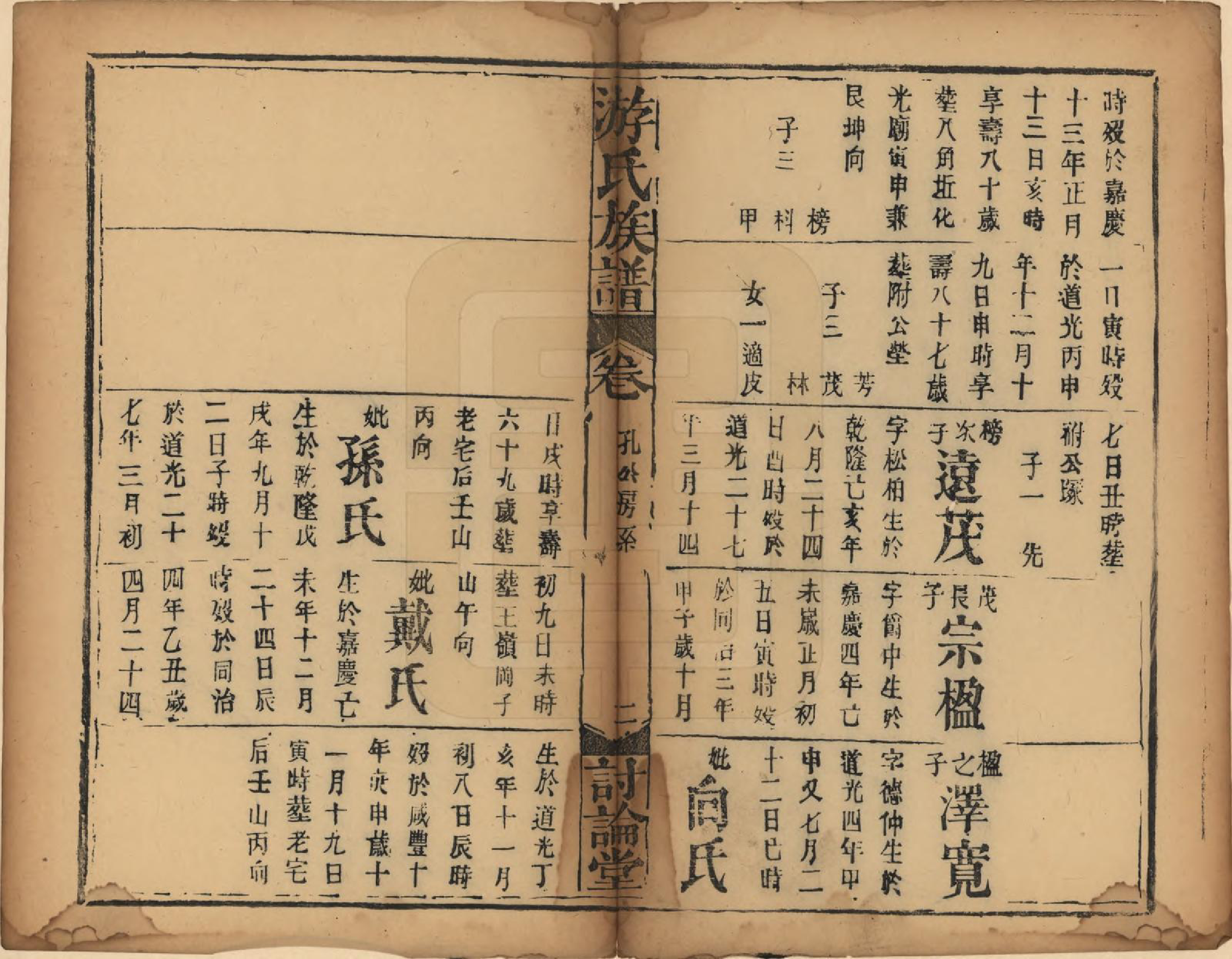 GTJP2027.游.湖南.游氏族谱.清光绪2年[1876]_010.pdf_第2页