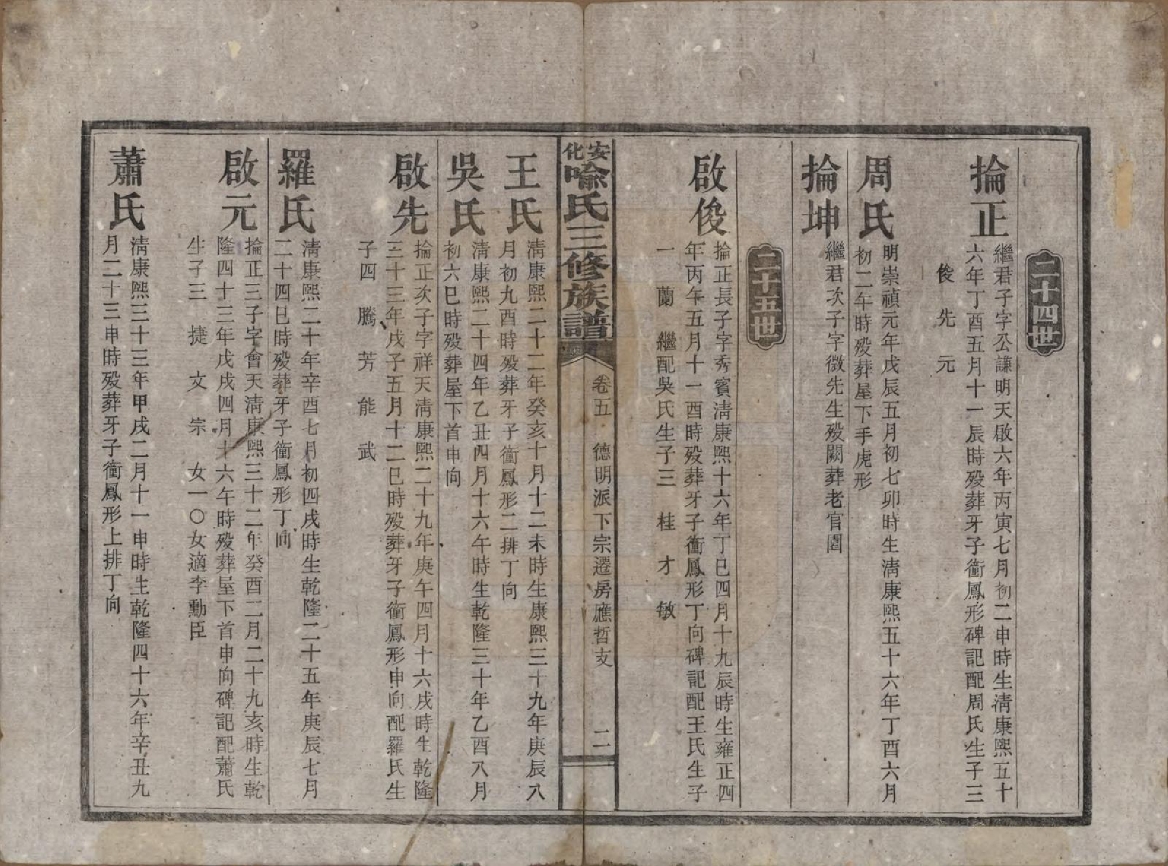 GTJP2050.喻.湖南安化.安化喻氏三修族谱.民国15年[1926]_005.pdf_第2页