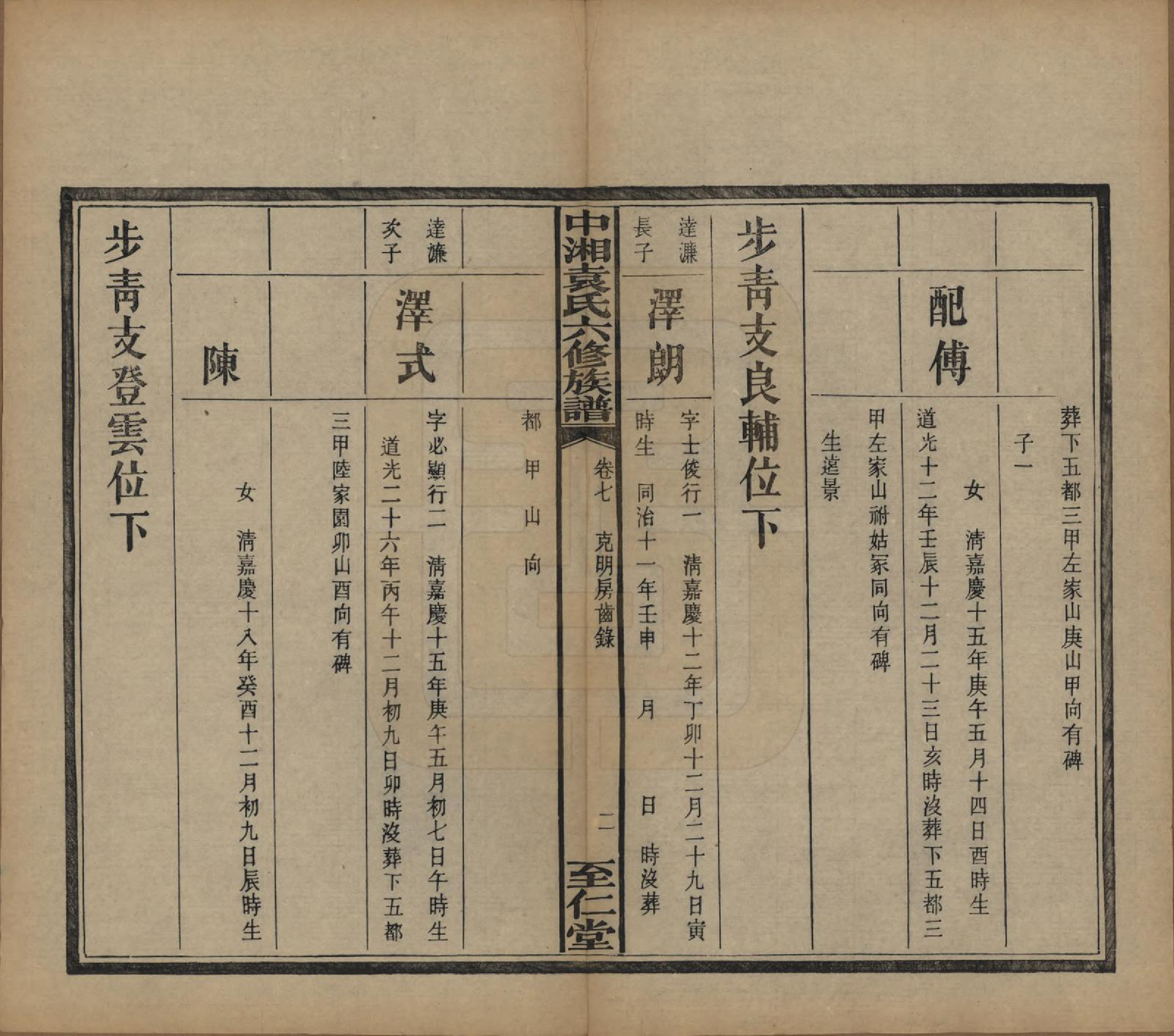 GTJP2062.袁.湖南.中湘袁氏六修族谱十八卷.民国三十二年（1943）_007.pdf_第3页