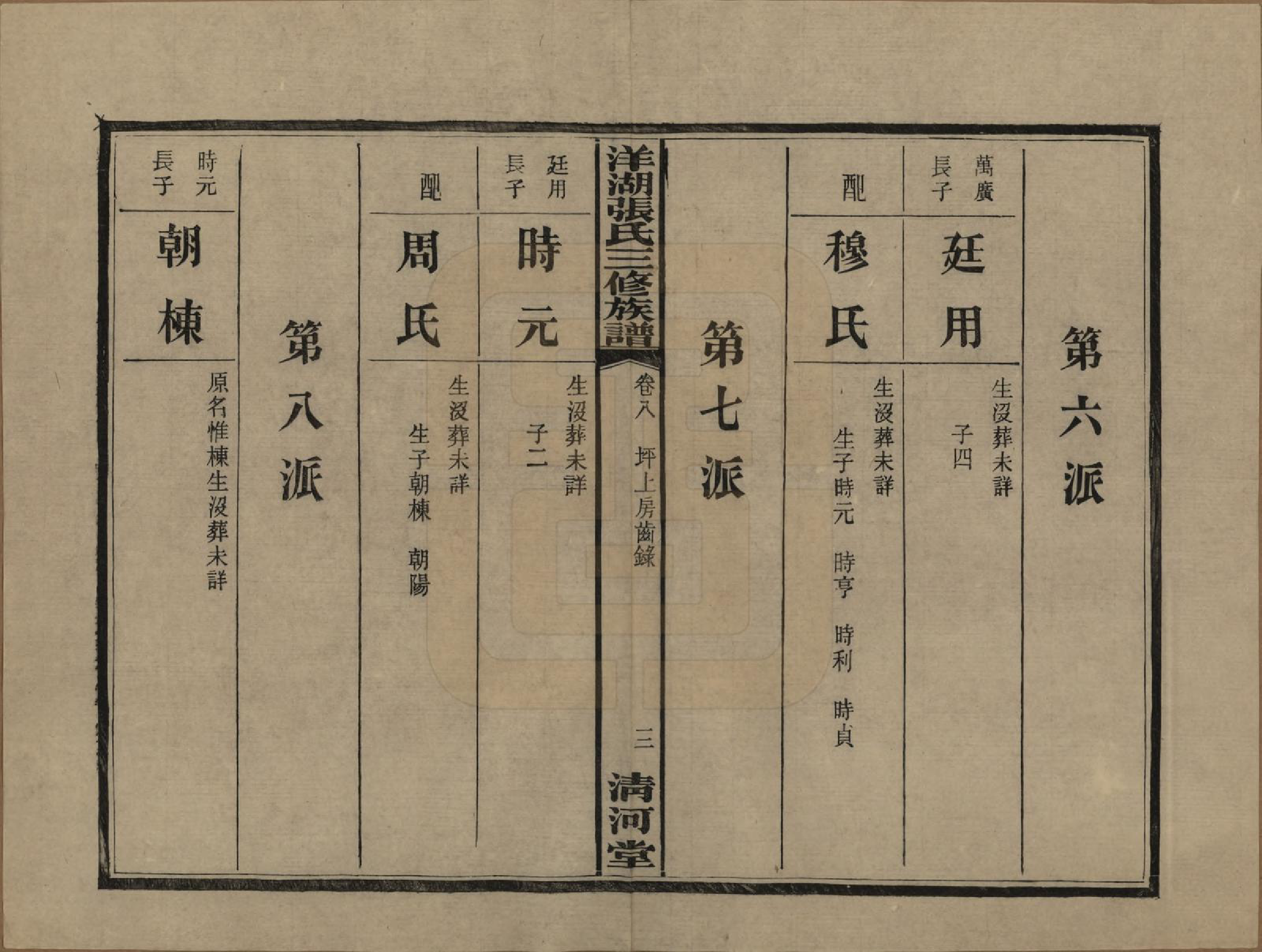 GTJP2092.张.湖南长沙.洋湖张氏三修族谱.民国二十六年年(1937)_008.pdf_第3页