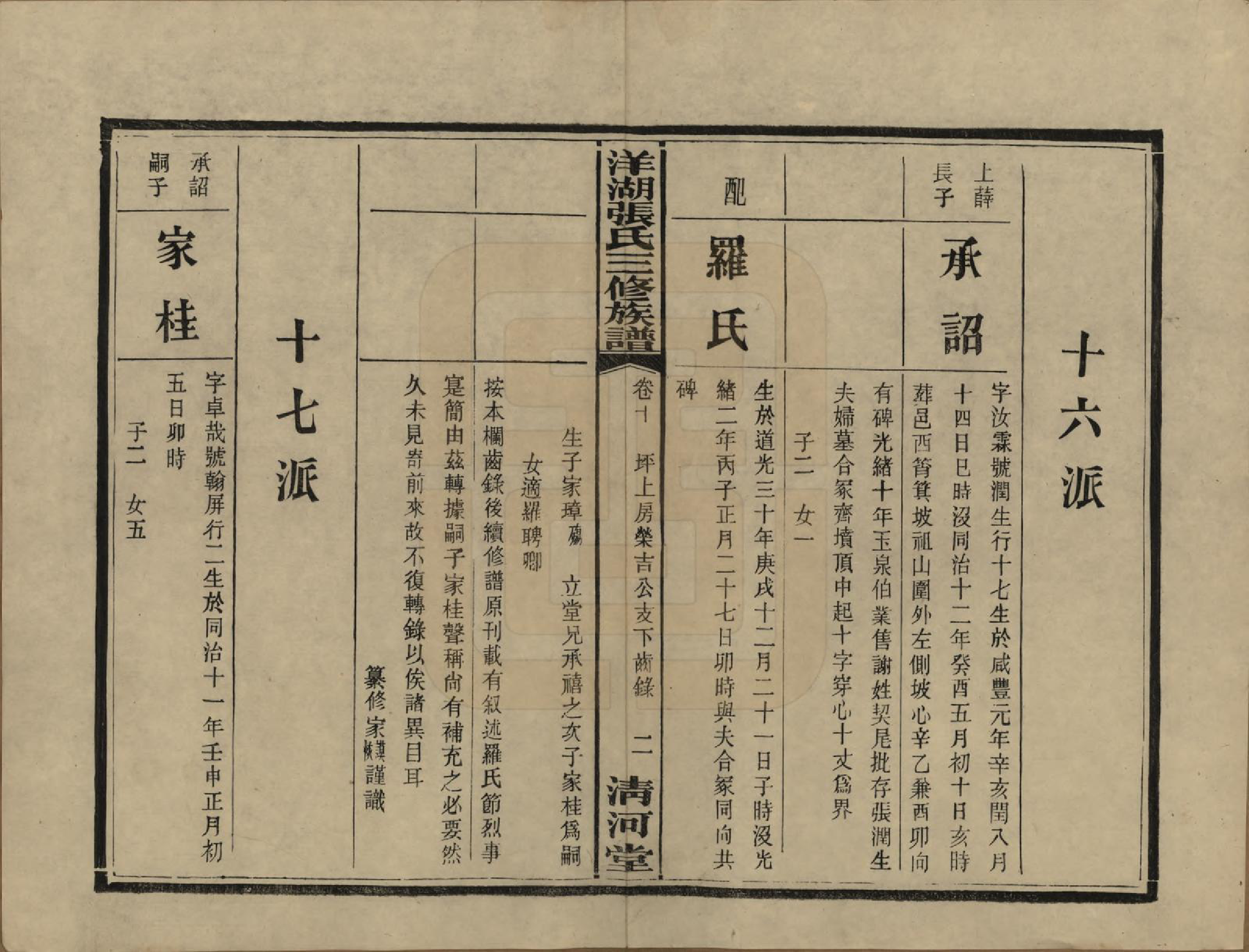 GTJP2092.张.湖南长沙.洋湖张氏三修族谱.民国二十六年年(1937)_010.pdf_第2页