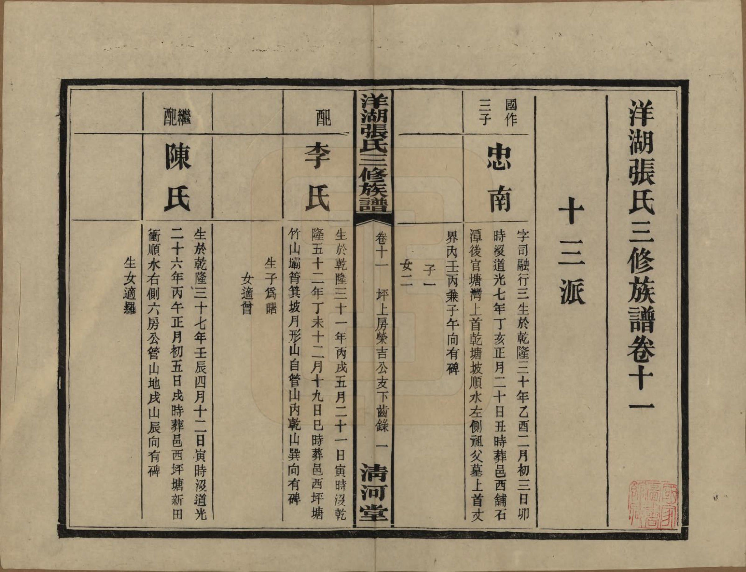 GTJP2092.张.湖南长沙.洋湖张氏三修族谱.民国二十六年年(1937)_011.pdf_第1页