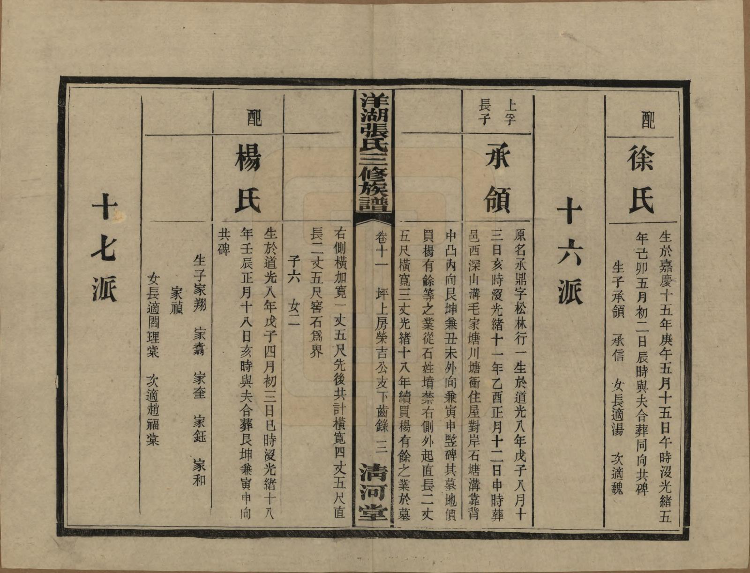 GTJP2092.张.湖南长沙.洋湖张氏三修族谱.民国二十六年年(1937)_011.pdf_第3页