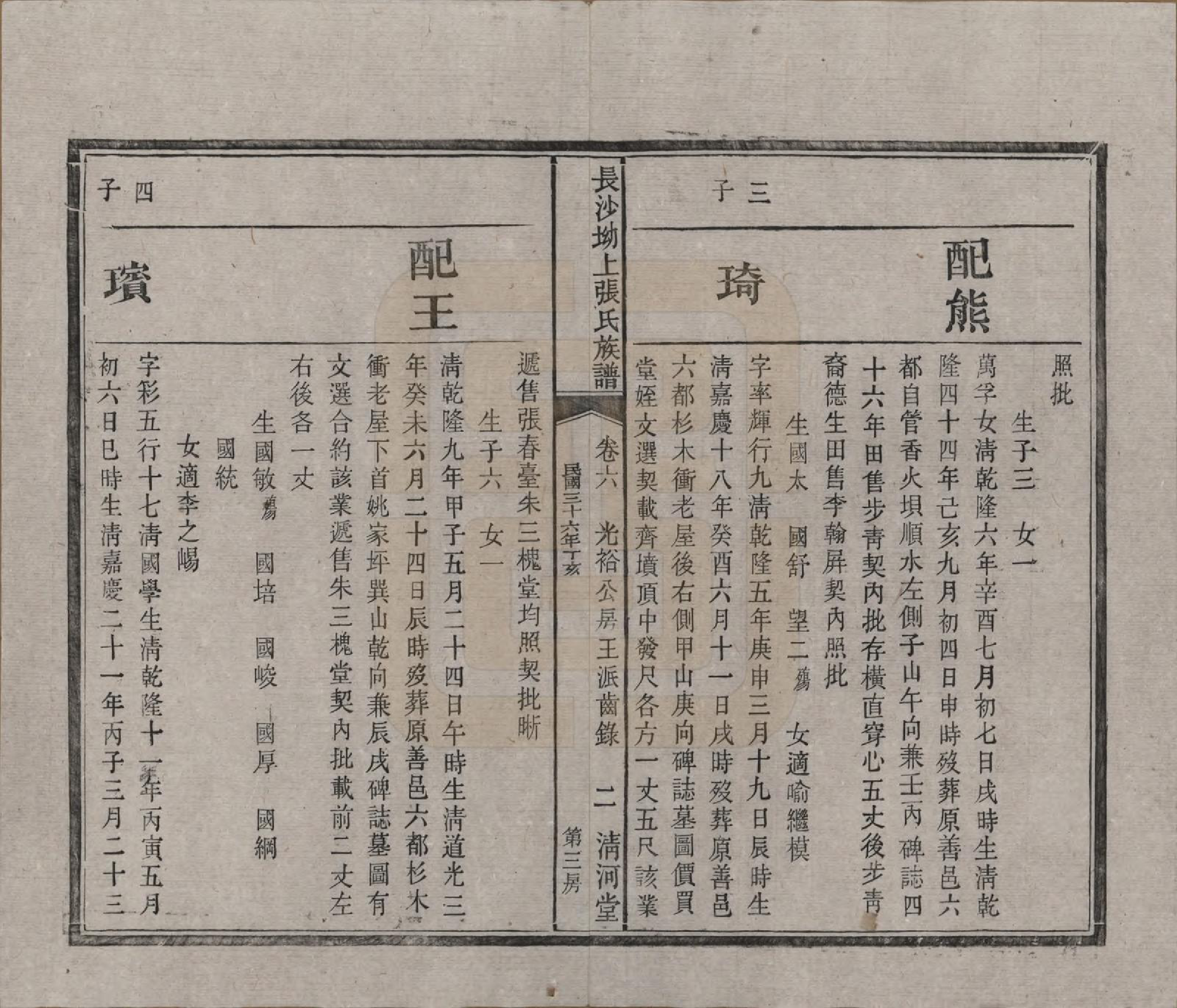 GTJP2110.张.湖南长沙.长沙坳上张氏族谱.民国三十六年(1947)_006.pdf_第3页