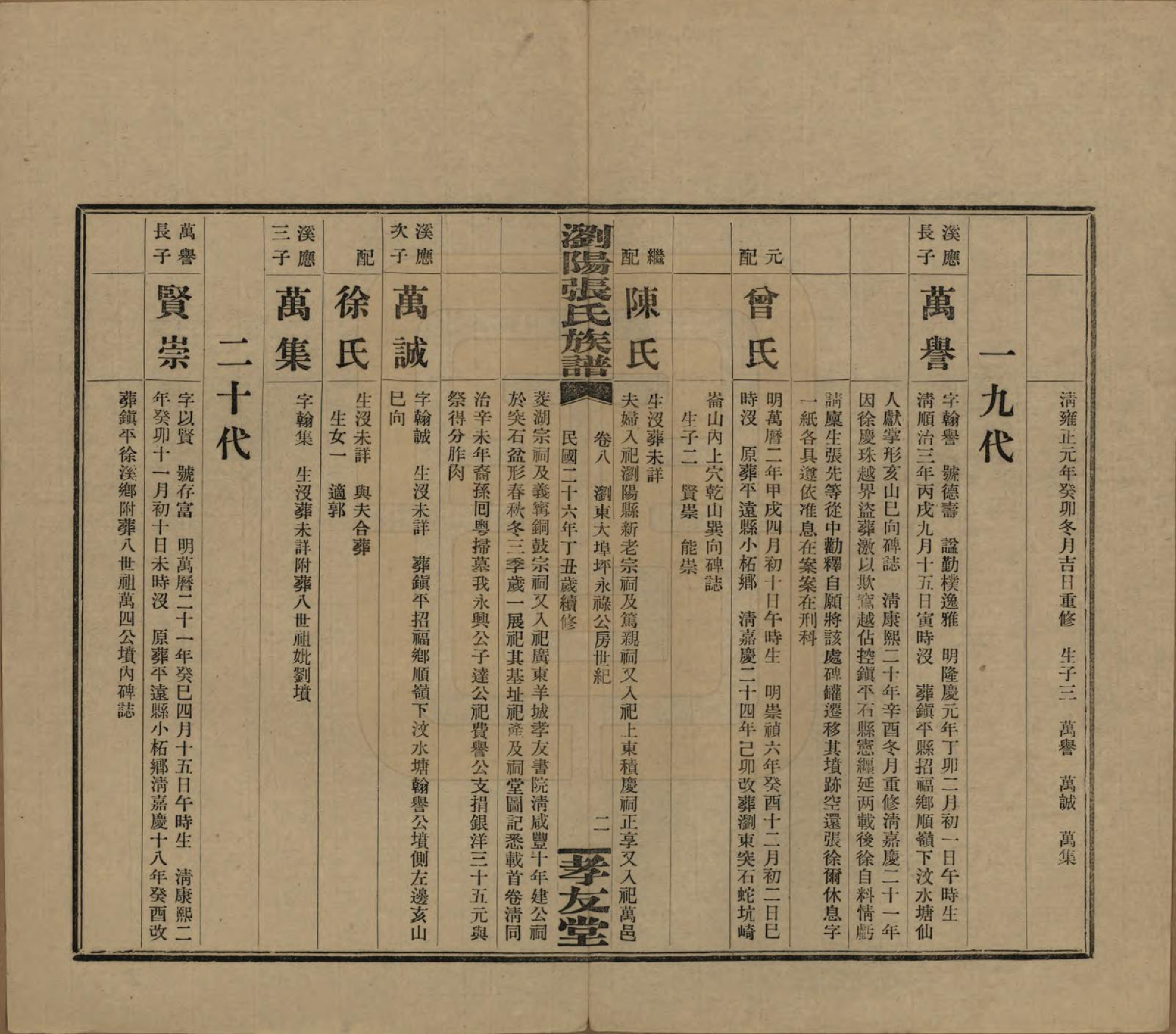 GTJP2120.张.湖南浏阳.浏阳张氏族谱.民国三十一年(1942)_008.pdf_第2页