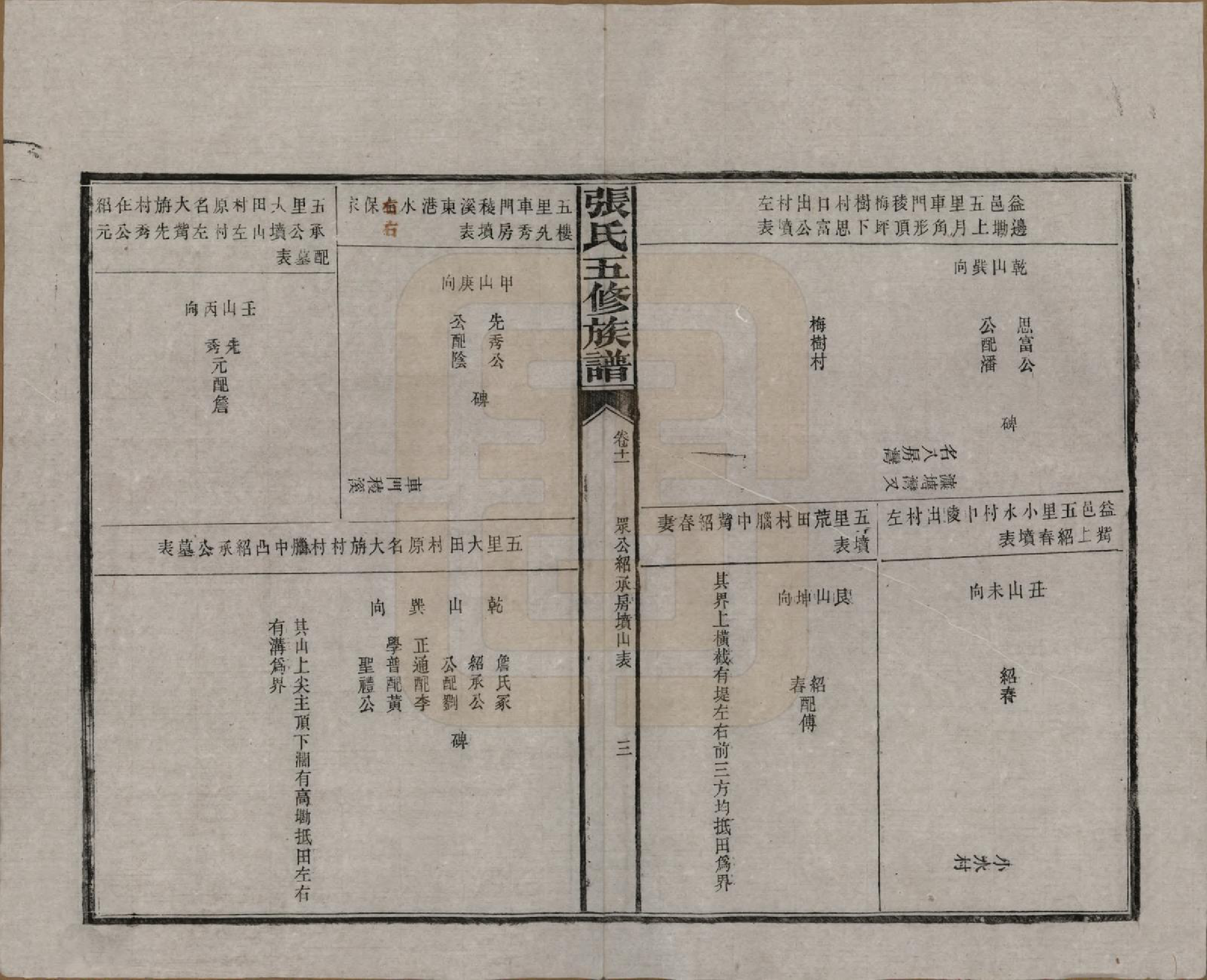 GTJP2121.张.湖南益阳.张氏五修族谱.民国十八年(1929)_011.pdf_第3页