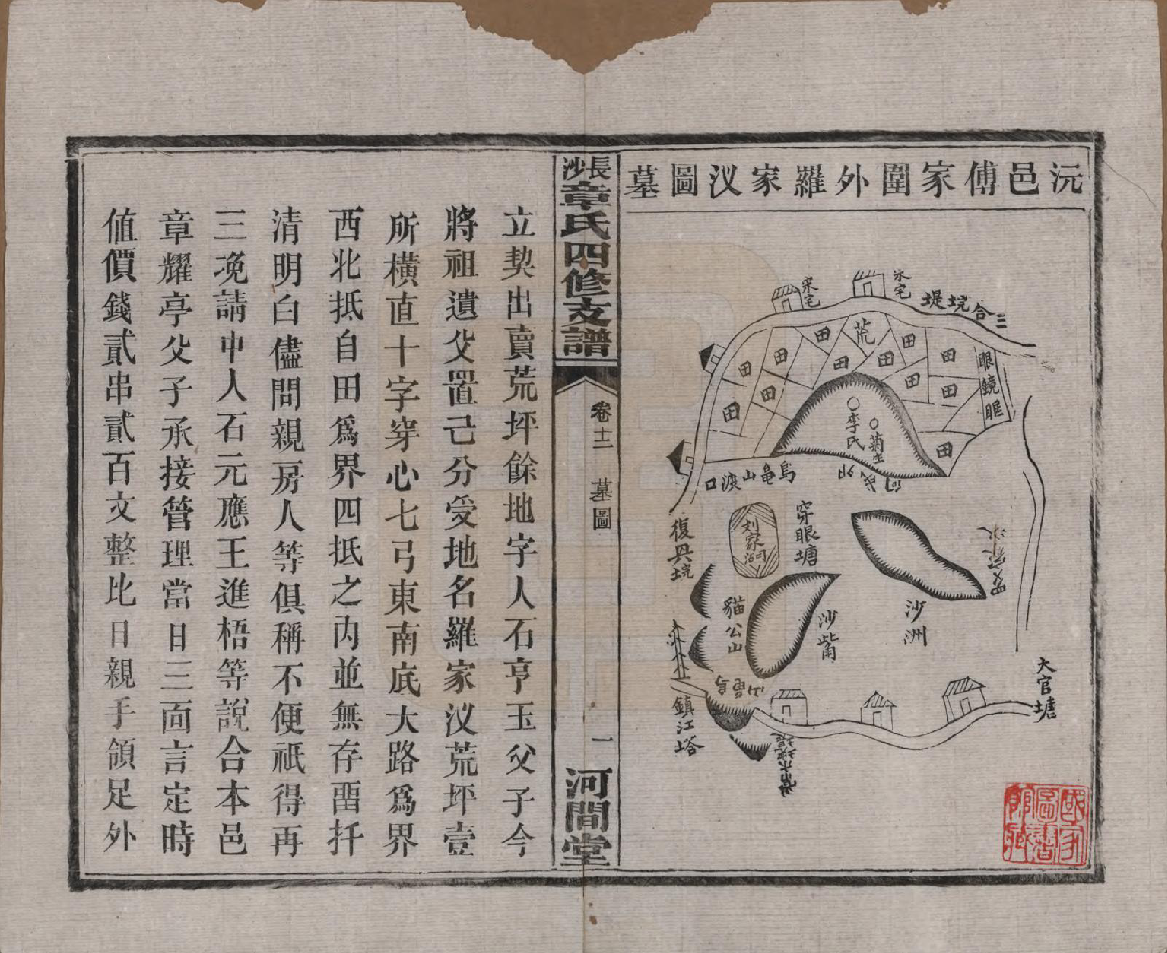 GTJP2188.章.湖南长沙.长沙章氏四修支谱.民国36年[1947]_012.pdf_第1页