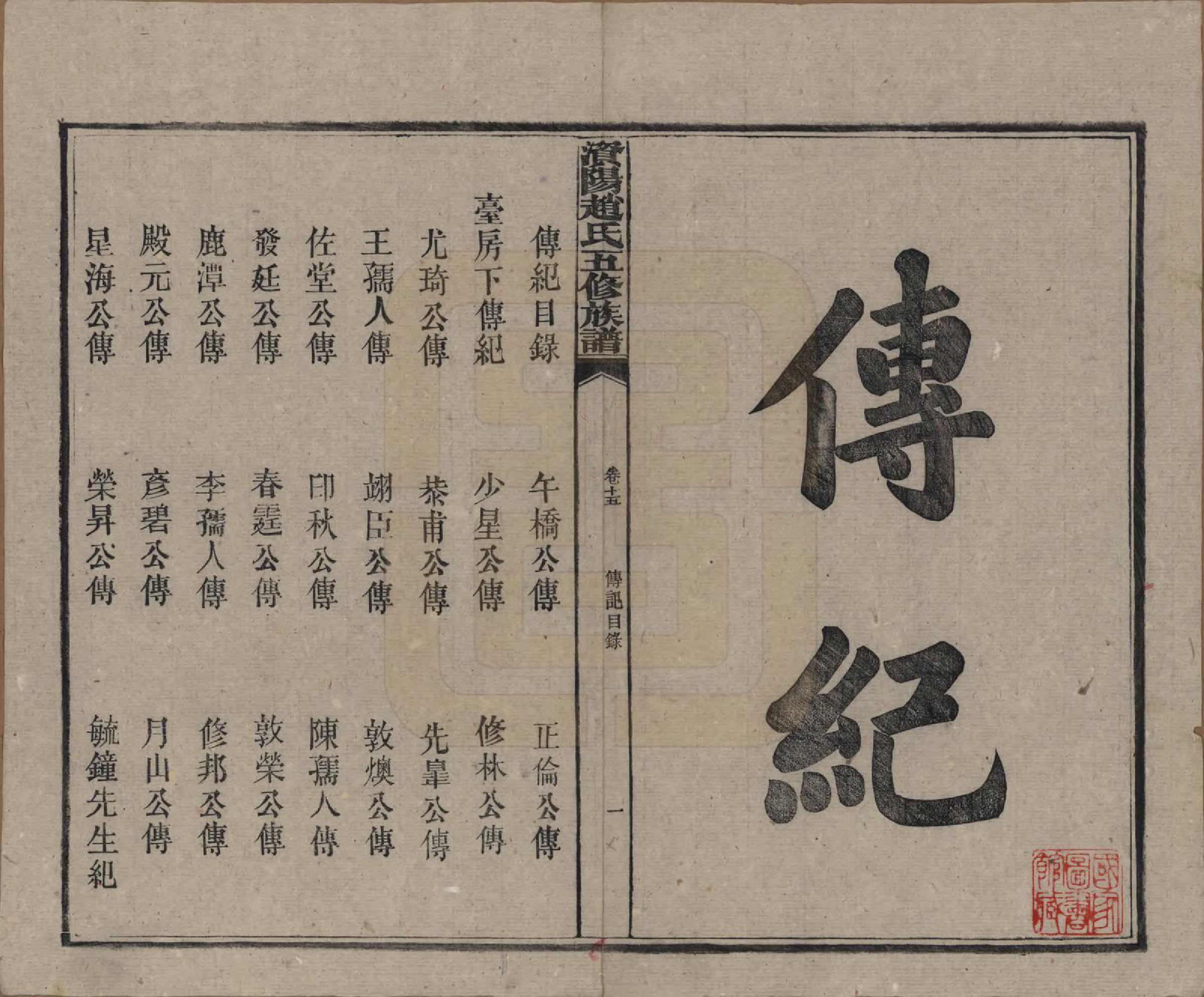 GTJP2216.赵.湖南常德.资阳赵氏五修族谱二十卷.民国三十七年（1948）_015.pdf_第1页