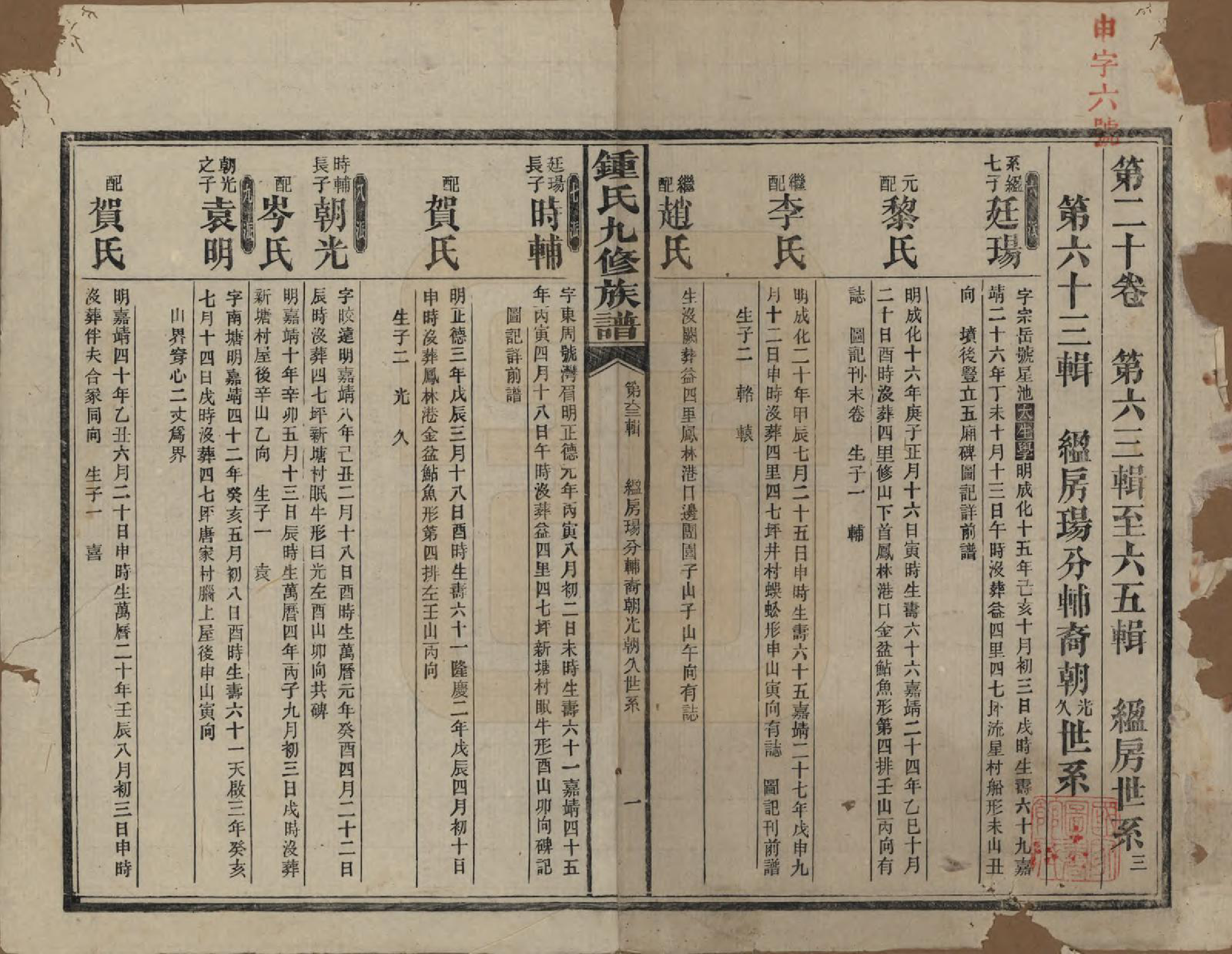 GTJP2255.锺.湖南益阳.锺氏九修族谱.民国36年[1947]_020.pdf_第1页