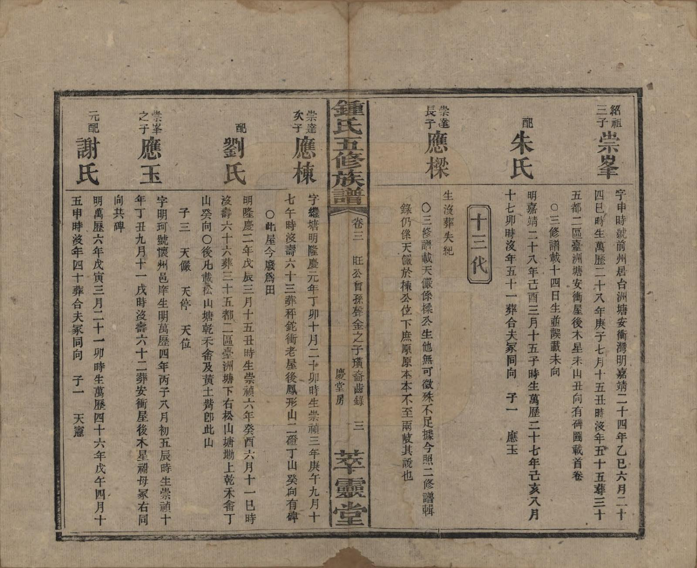 GTJP2257.锺.湖南湘乡.锺氏五修族谱.民国7年(1918)_003.pdf_第3页