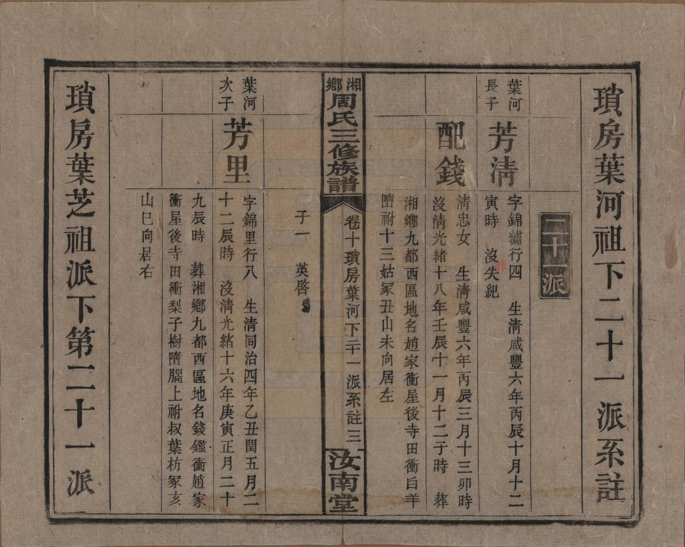 GTJP2276.周.湖南湘乡.湘乡周氏三修族谱.民国10年[1921]_010.pdf_第3页