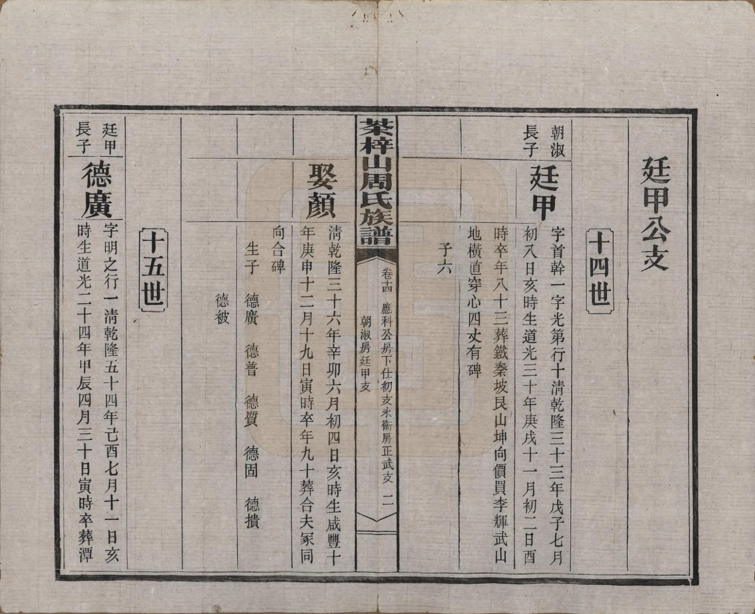 GTJP2284.周.湖南长沙.茶梓山周氏五修族谱.民国32年[1943]_014.pdf_第3页