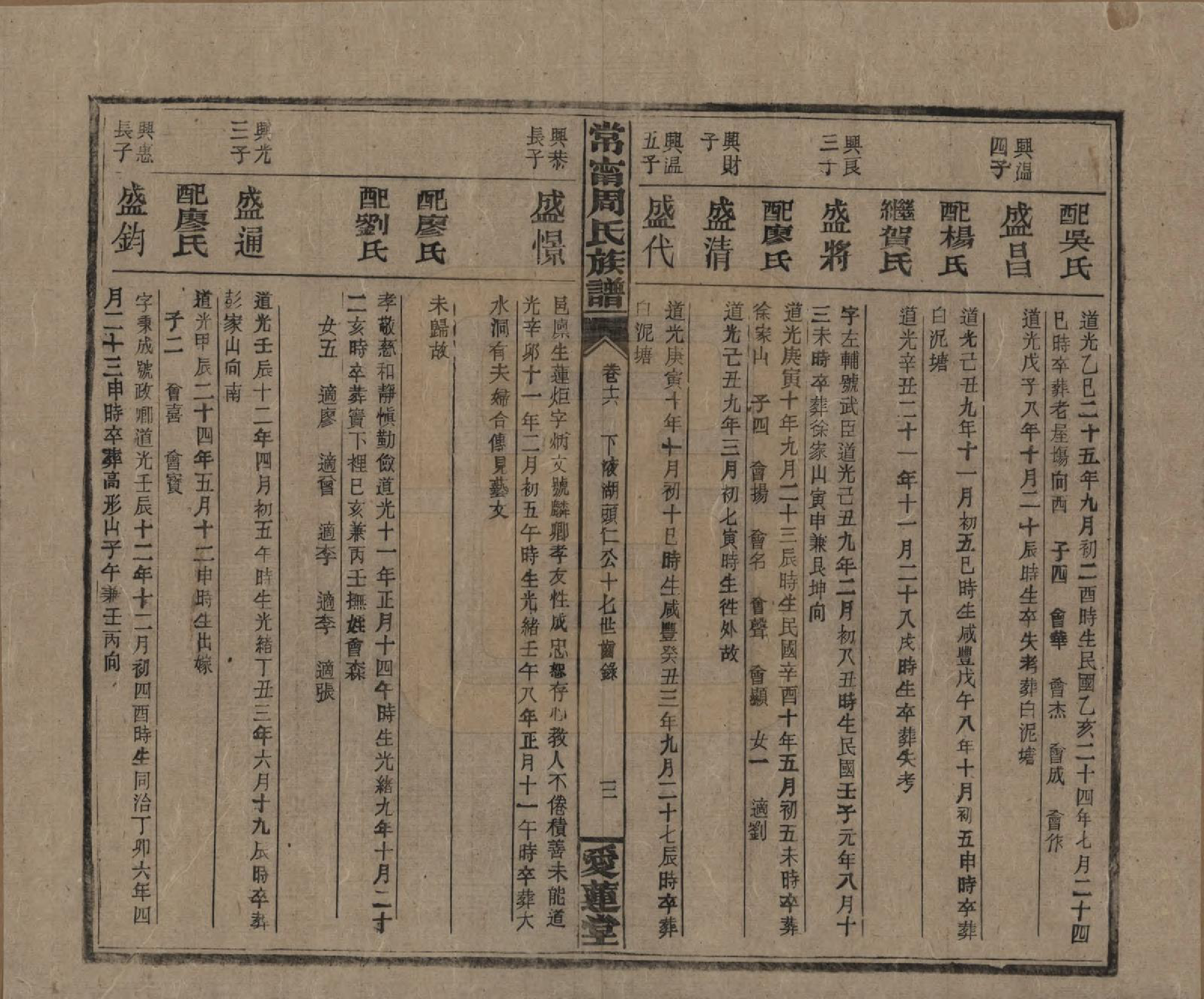 GTJP2285.周.湖南常宁.常宁汝南周氏族谱.民国34年[1945]_016.pdf_第3页