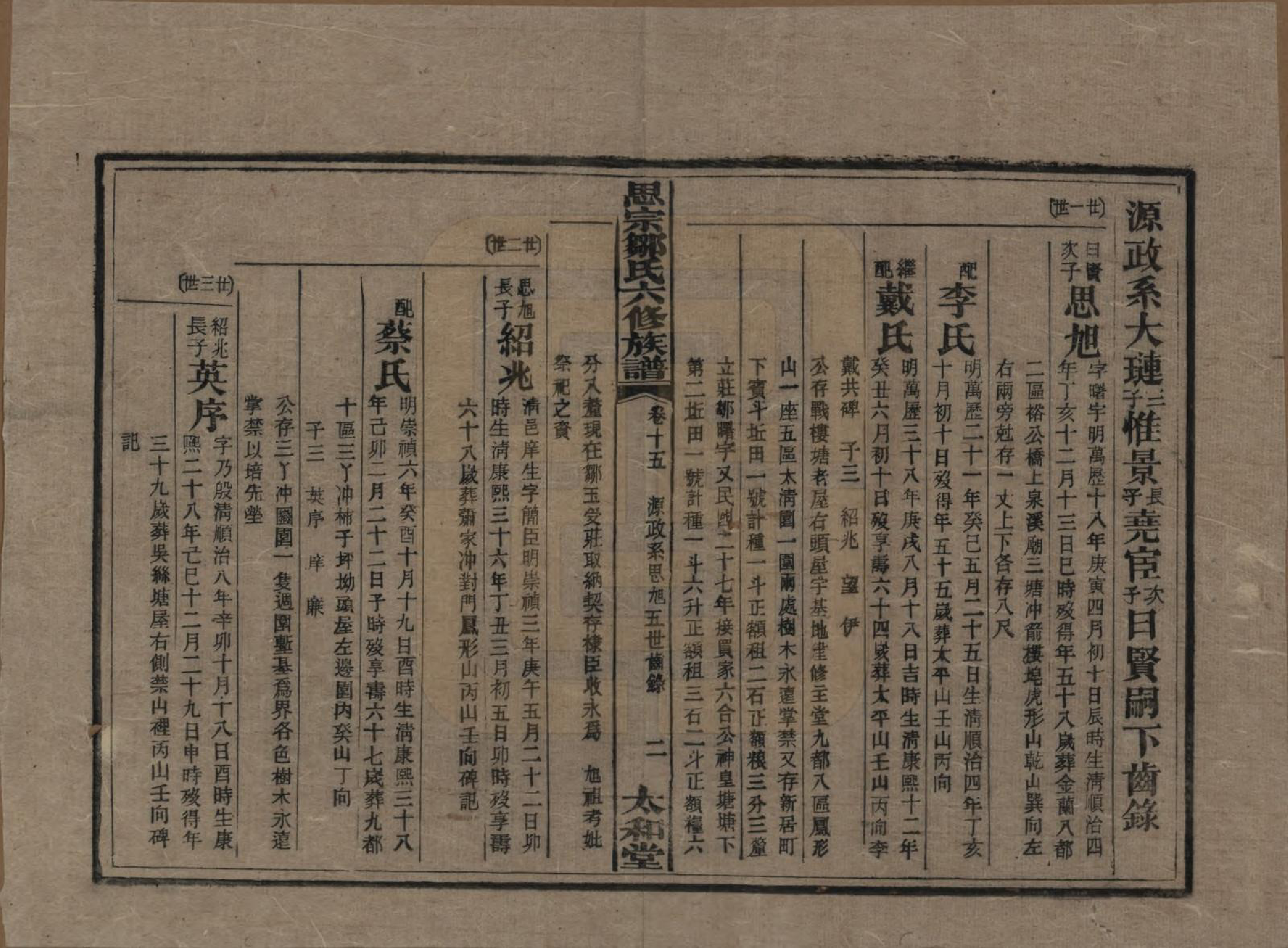 GTJP2374.邹.湖南衡阳.衡阳思宗邹氏六修族谱.民国三十七年(1948)_015.pdf_第2页