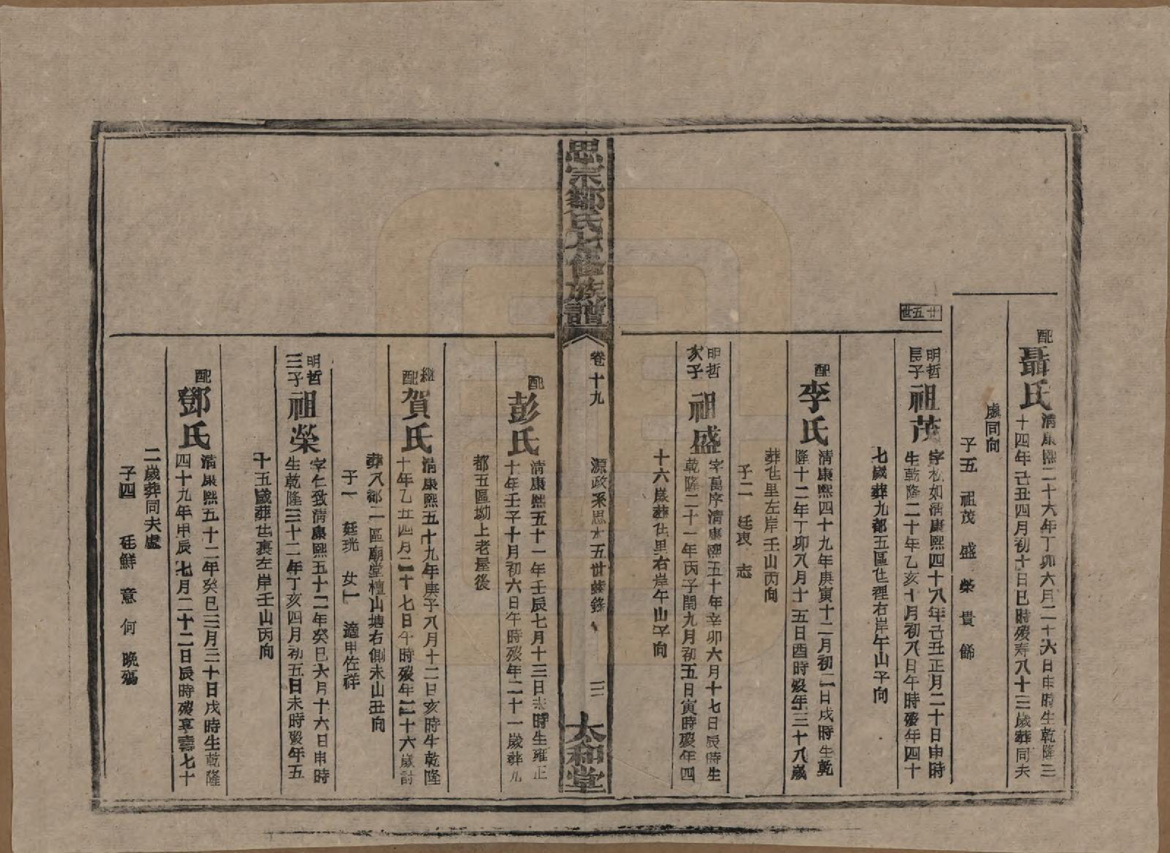 GTJP2374.邹.湖南衡阳.衡阳思宗邹氏六修族谱.民国三十七年(1948)_019.pdf_第3页