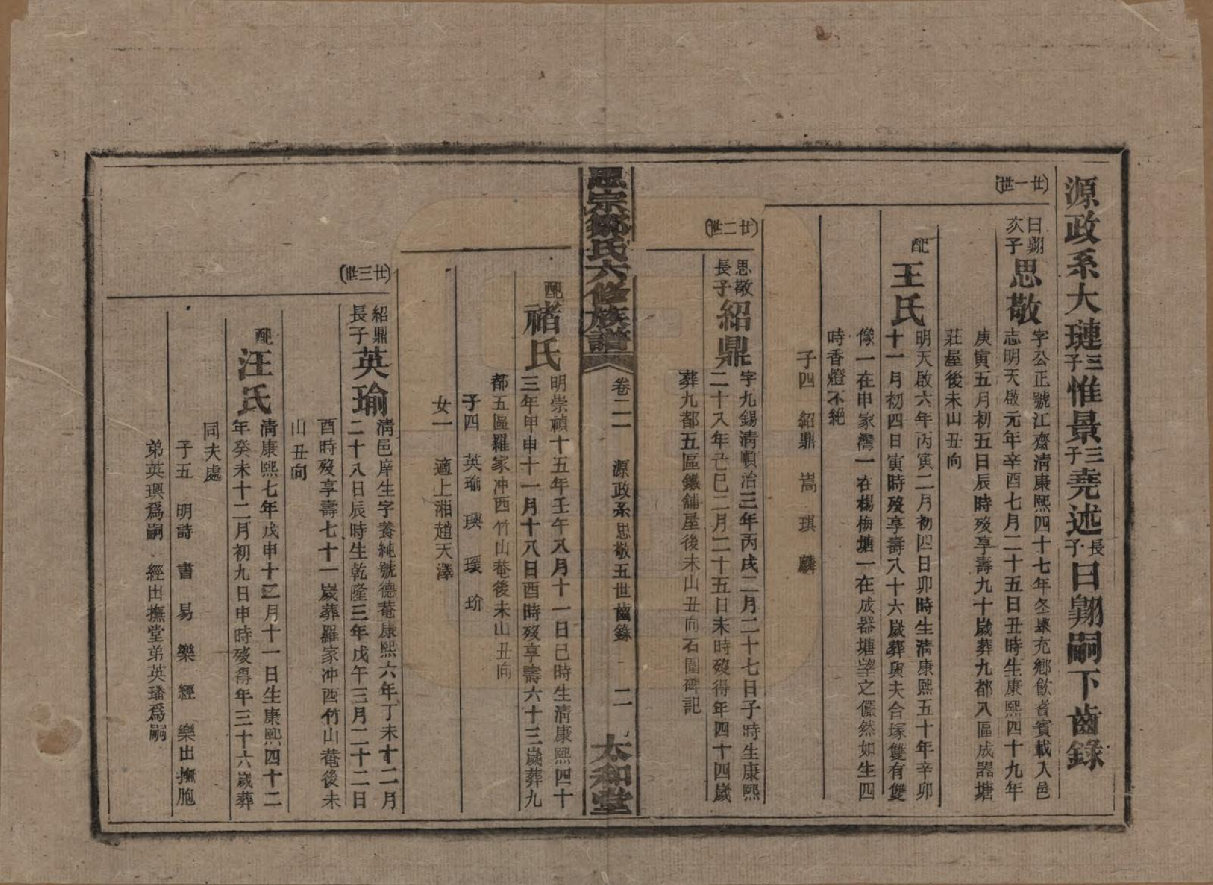 GTJP2374.邹.湖南衡阳.衡阳思宗邹氏六修族谱.民国三十七年(1948)_021.pdf_第2页