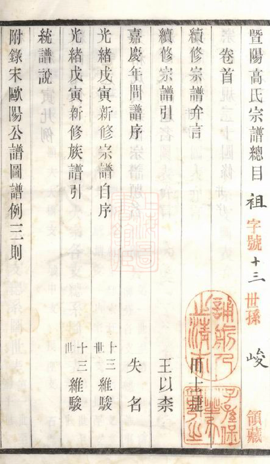 5239.暨阳高氏宗谱： 十卷，首一卷，末一卷：[江阴].pdf_第3页