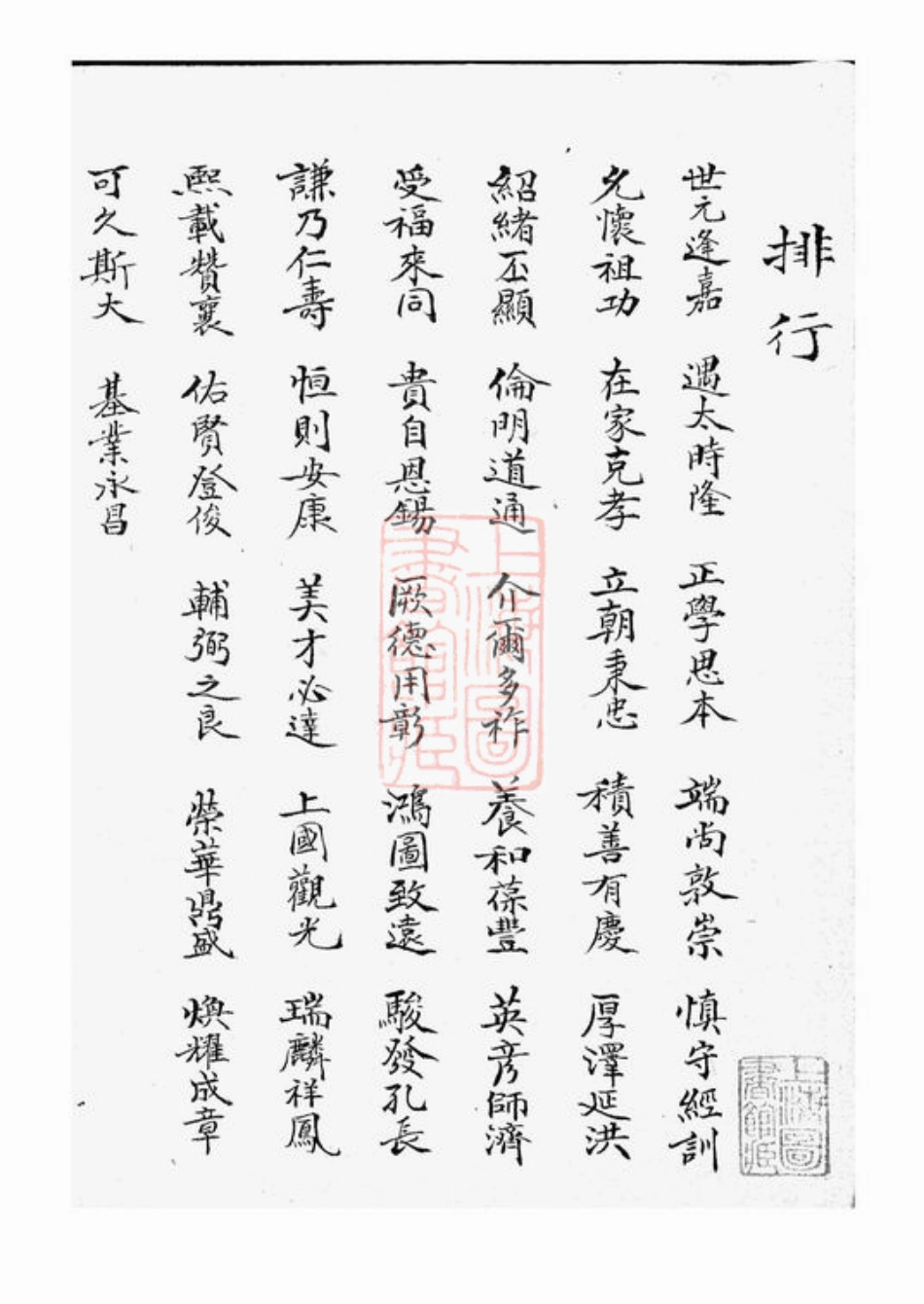 5107.大墩徐氏支谱： 不分卷：[鄞县].pdf_第2页