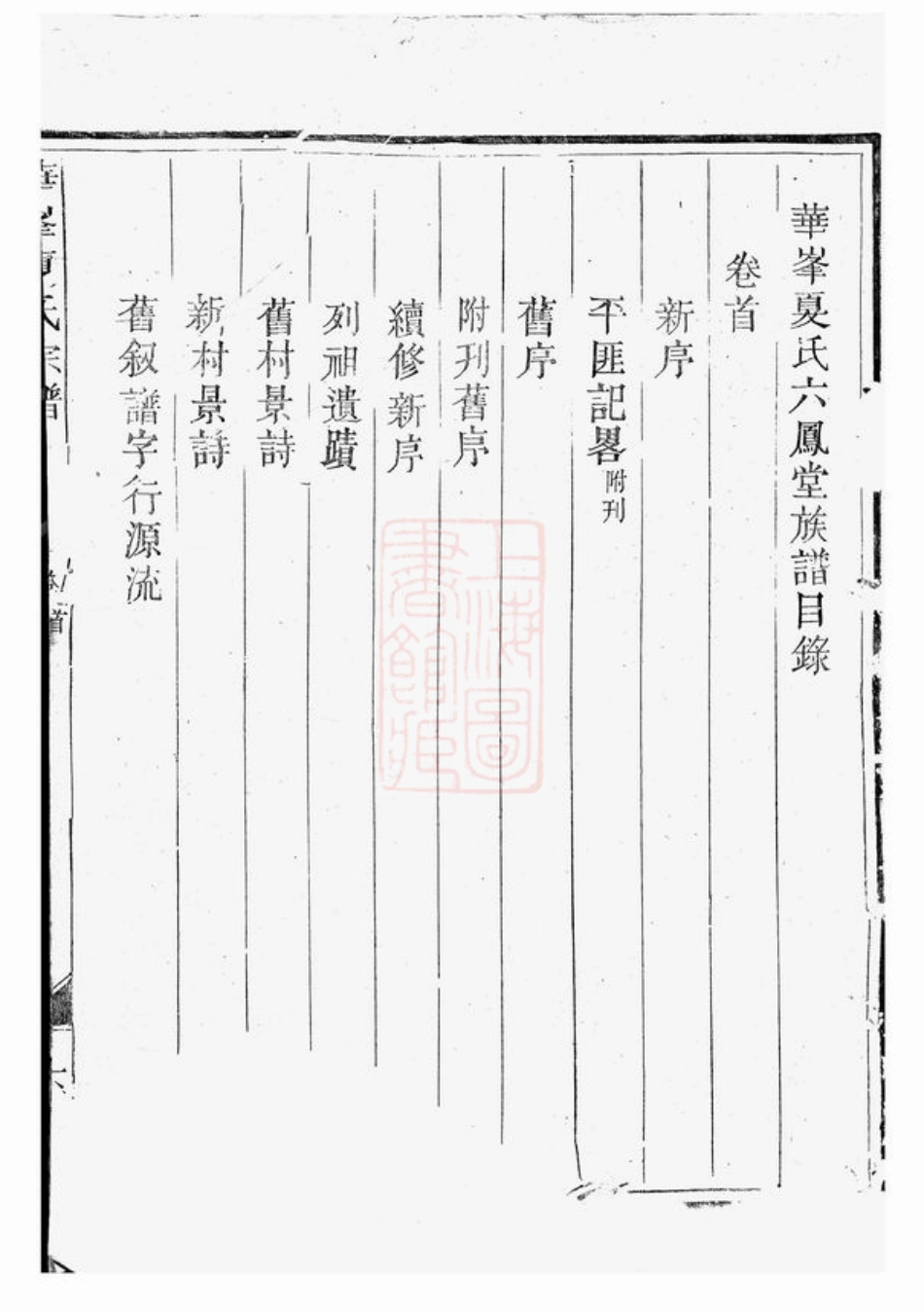 4838.华峰夏氏宗谱： 四卷，首一卷：[龙游].pdf_第2页