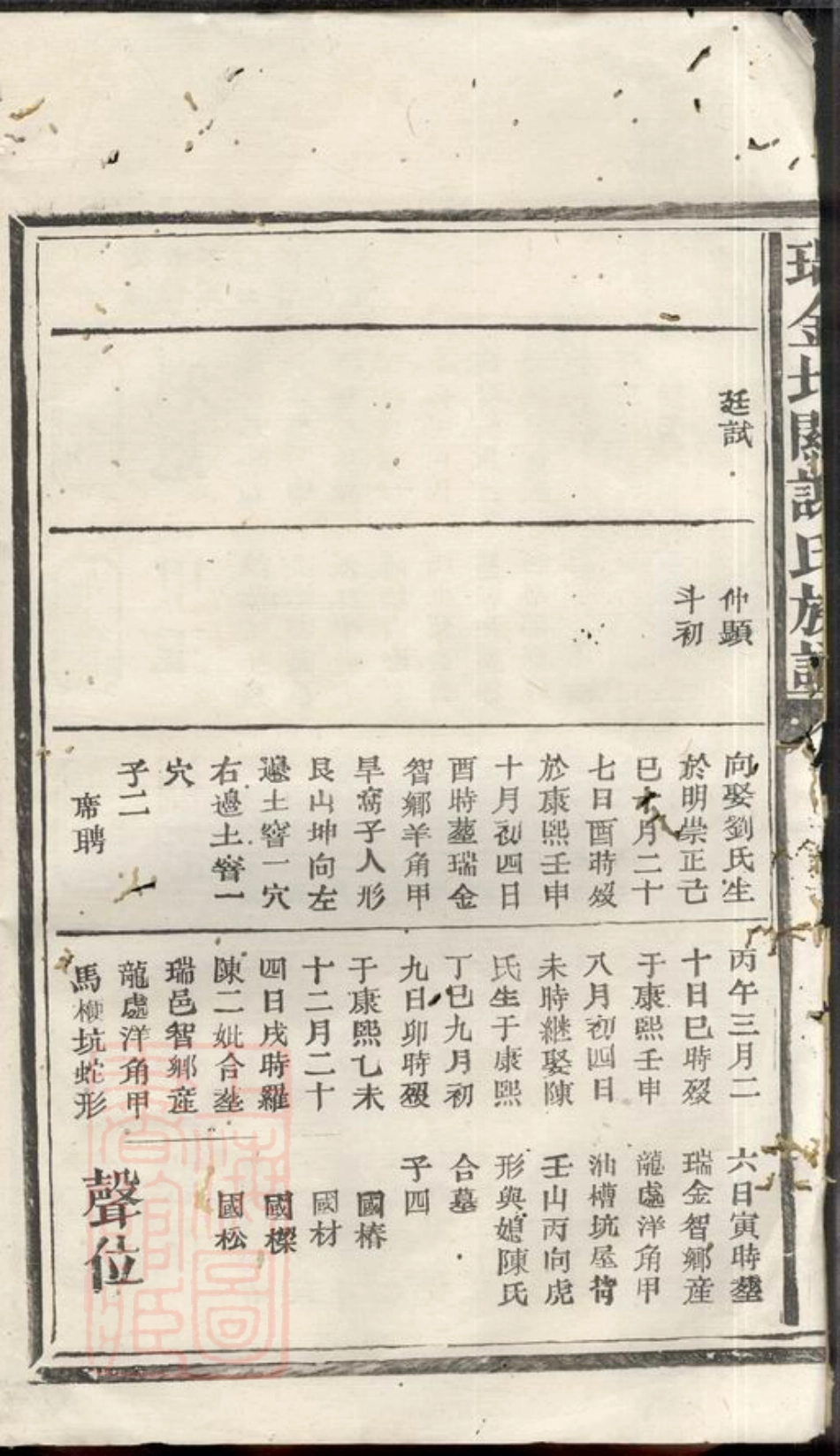 4122.瑞金北关谢氏宗谱： 不分卷：[江西瑞金].pdf_第3页