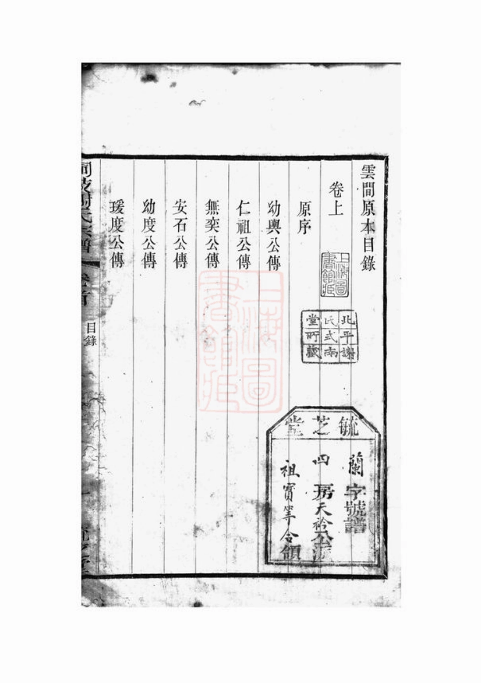 4086.峒岐谢氏宗谱： 二十六卷，首一卷：[江阴].pdf_第2页